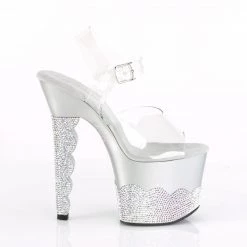 Pleaser Scallop-708-2RS Sandals New 19 Pleaser Scallop-708-2RS Sandals New