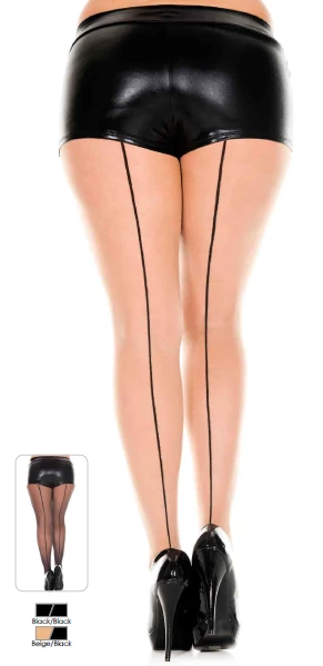 Music Legs Sheer Pantyhose 4 Music Legs Sheer Pantyhose