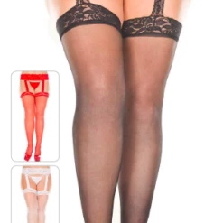Music Legs Suspender Pantyhose Hosiery