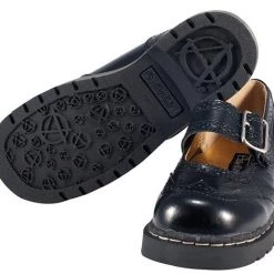 Women TUK-T1002 Brogue Mary Jane Shoes