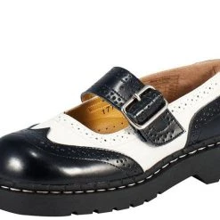 Women TUK-T1035 Brogue Mary Jane Shoes