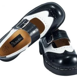 Women TUK-T1035 Brogue Mary Jane Shoes