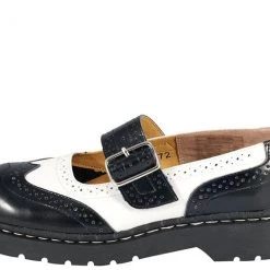 Women TUK-T1035 Brogue Mary Jane Shoes