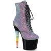 Pleaser Unicorn-1020G Ankle Boots New