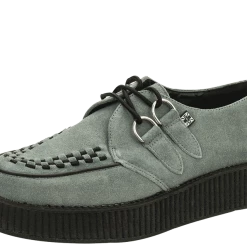 TUK-V8353 Grey Suede Viva Creepers Women