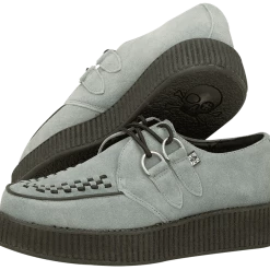TUK-V8353 Grey Suede Viva Creepers Women