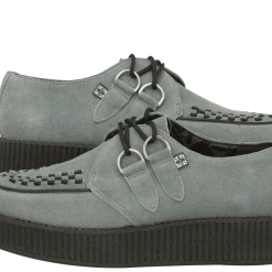 TUK-V8353 Grey Suede Viva Creepers Women