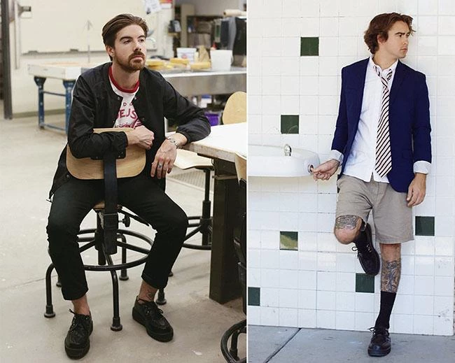 Women TUK-V9321 Vegan Creepers 9 Women TUK-V9321 Vegan Creepers